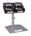 Zomo CDX/2 - Pro Stand 2x Numark iCDX / 2x Vestax CDX-05 zilver