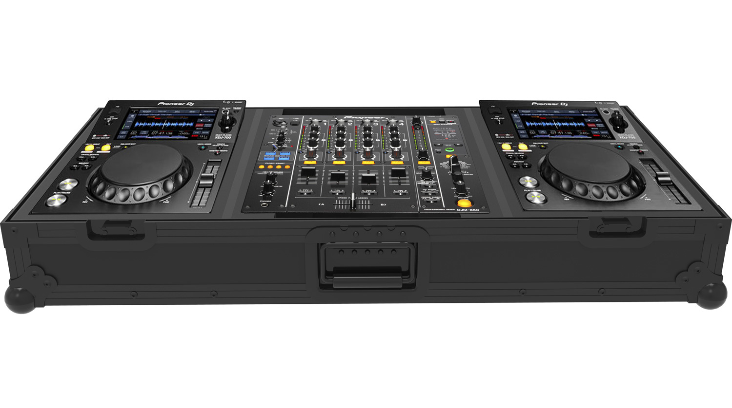 Zomo Set-700 NSE - Flightcase 2x Pioneer XDJ-700 + 1x 12" Mixer