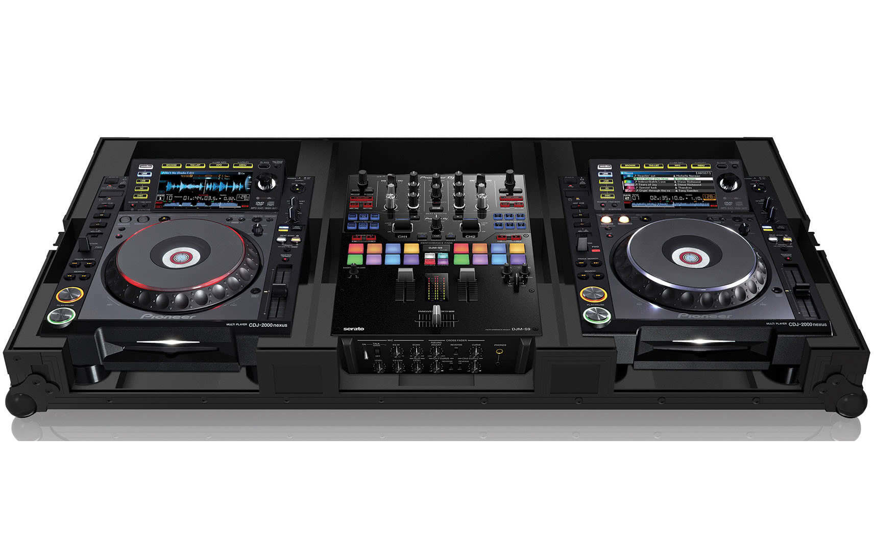 Zomo Set 2009 NSE - Flightcase 1x DJM-S9 + 2 x CDJ-2000 NXS