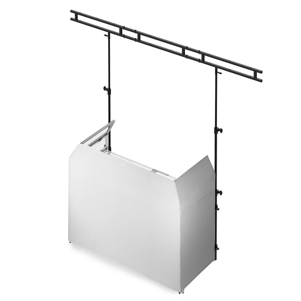 Vonyx DB3 mobiele DJ Booth met lichtbrug