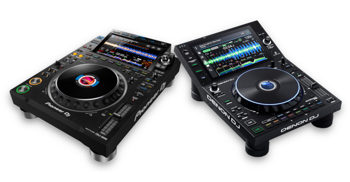 Vergelijking Denon SC6000 vs PIoneer CDj3000