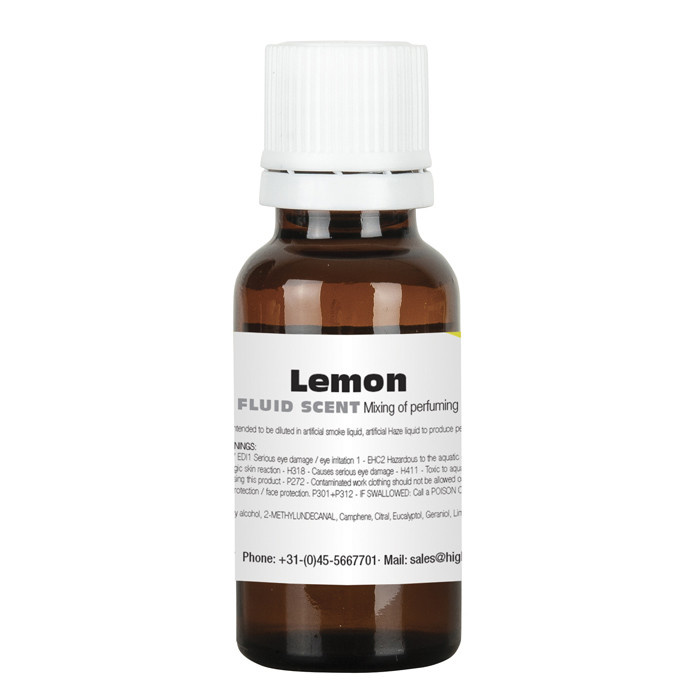 Showtec geurvloeistof Limoen, 30 ml