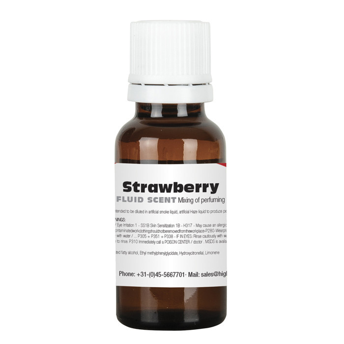 Showtec geurvloeistof Aardbei, 30 ml