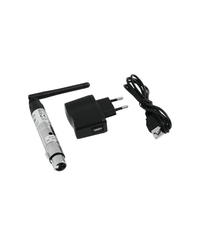 EUROLITE Set QuickDMX 1x transmitter + 6x receiver