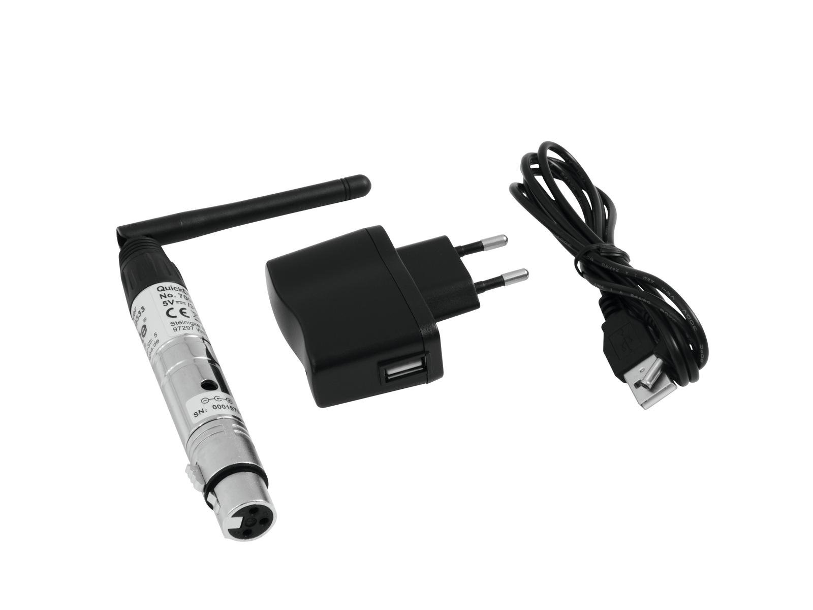 Eurolite EUROLITE Set QuickDMX 1x transmitter + 6x receiver