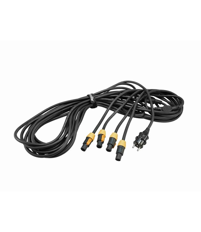 EUROLITE IP T-Con powercon kabel 1-4