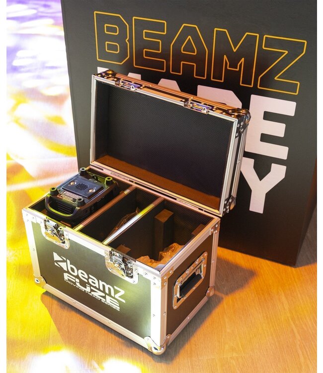 Beamz FUZE75B movinghead (2 stuks) in flightcase