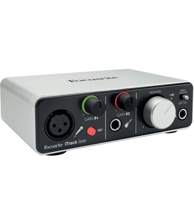 Focusrite iTrack Solo Lightning iOS audio-interface