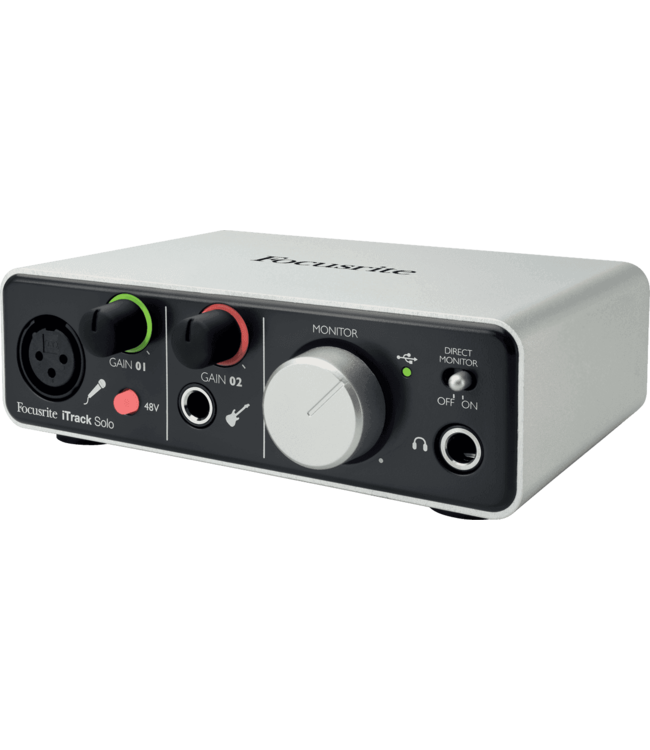 Focusrite iTrack Solo Lightning iOS audio-interface