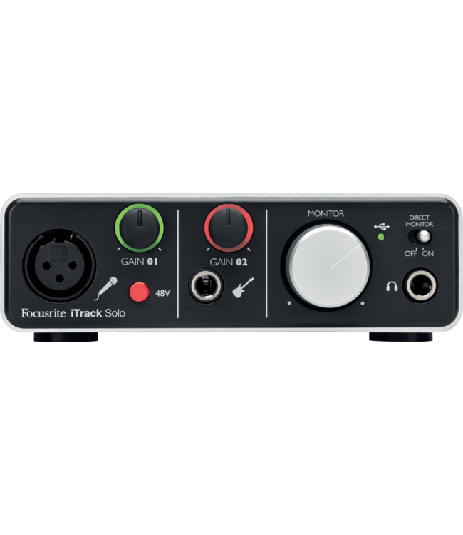 Focusrite iTrack Solo Lightning iOS audio-interface