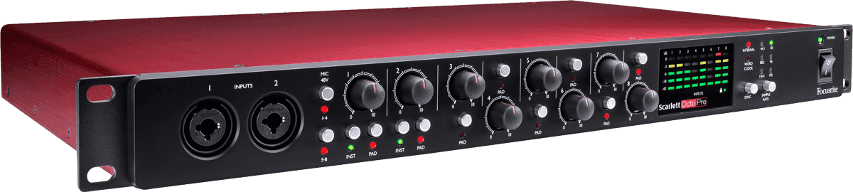Focusrite Scarlett OctoPre preamp