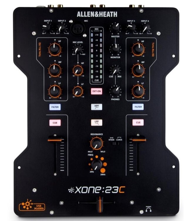 Allen & Heath Allen & heath Xone 23C USB 2 kanaals DJ mixer