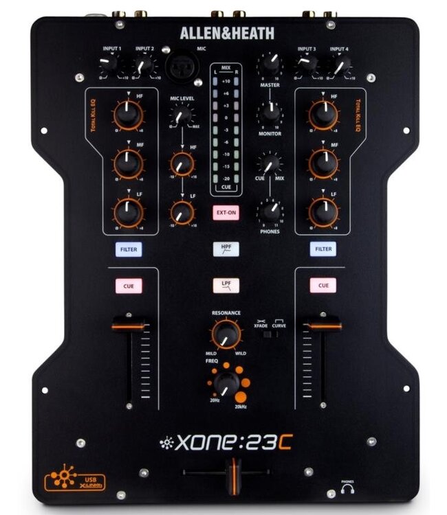Allen & heath Xone 23C USB 2 kanaals DJ mixer