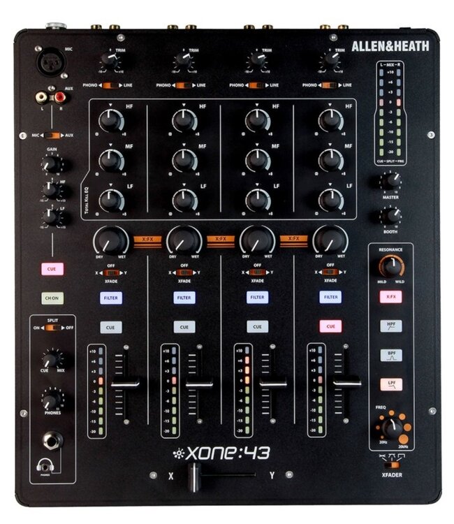 Allen & Heath Allen & heath Xone 43 4 kanaals DJ mixer