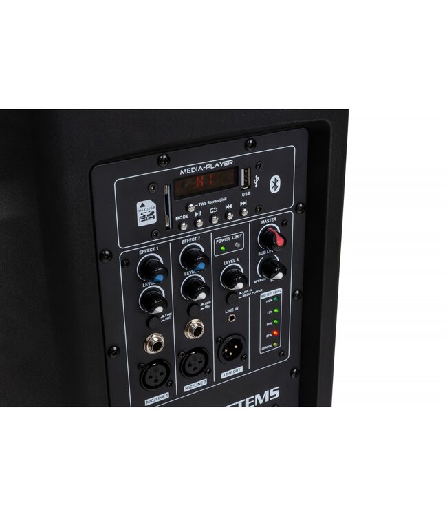 JB systems PPC-082B accu kolom geluidsset