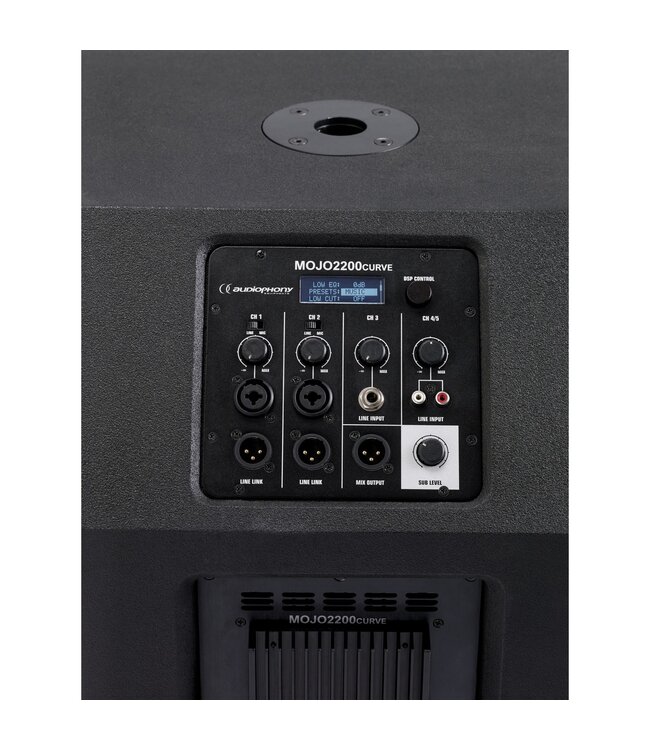 AUDIOPHONY MOJO2200 curve kolom geluidsset