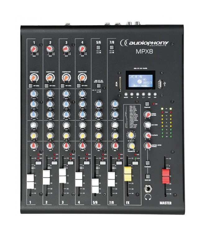 AUDIOPHONY MPX8 PA mixer