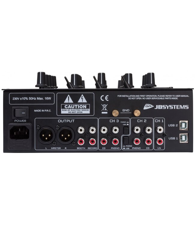 JB systems BATTLE4-usb DJ mixer