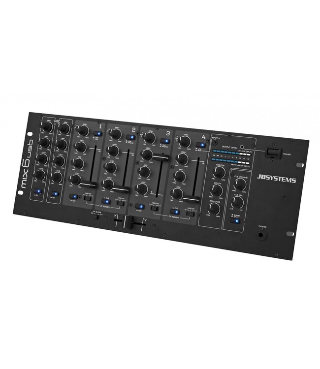 JB systems MIX6 usb DJ mixer