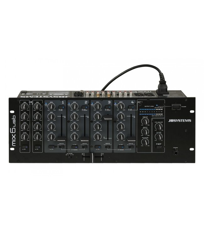 JB systems MIX6 usb DJ mixer