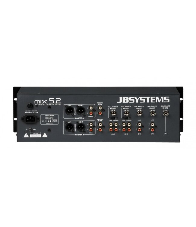 JB systems MIX 5.2 DJ mixer