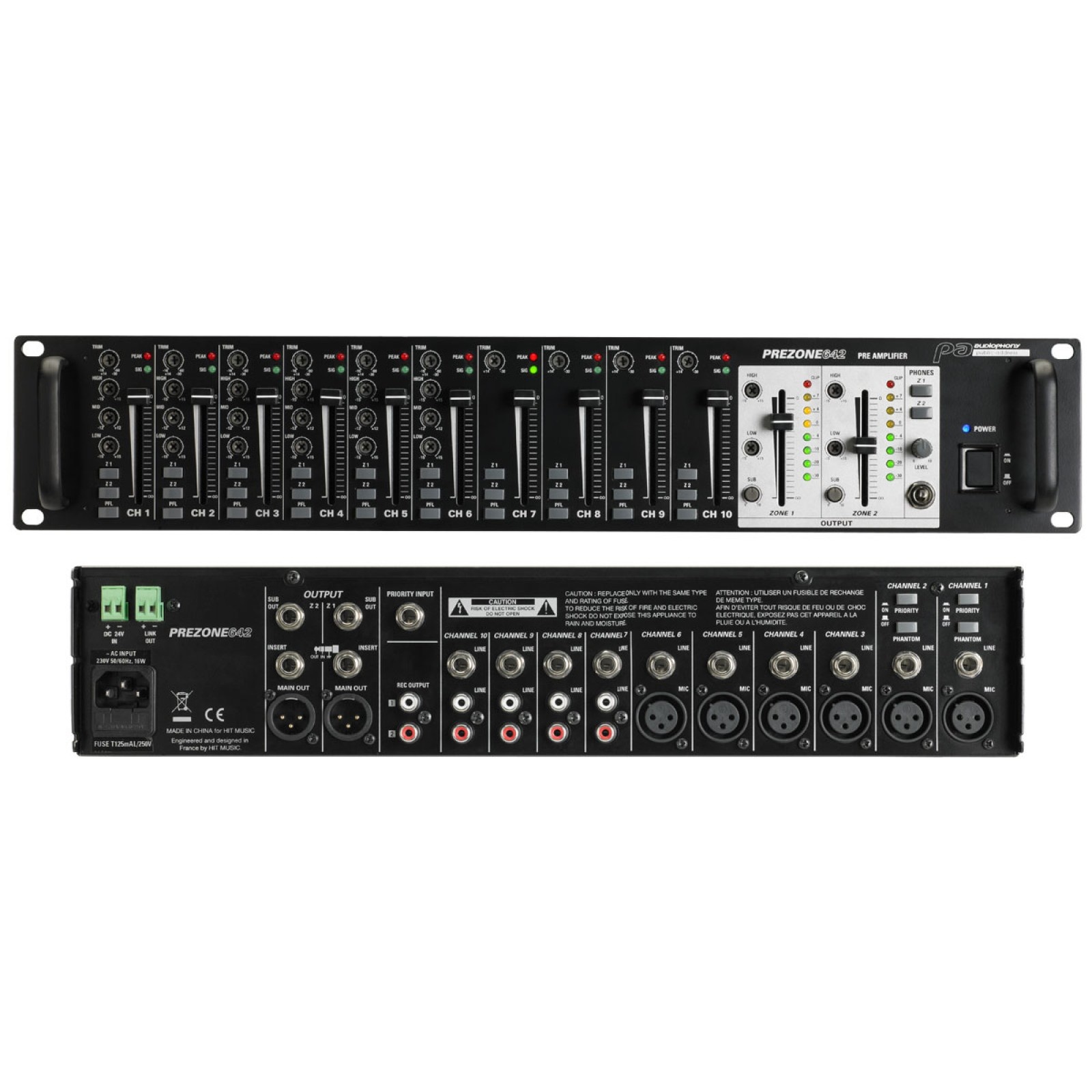 Audiophony AUDIOPHONY PRE ZONE 642