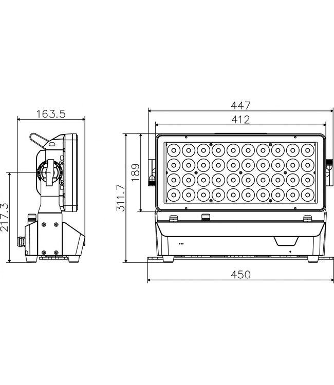 BRITEQ BT Chroma 800 flood light
