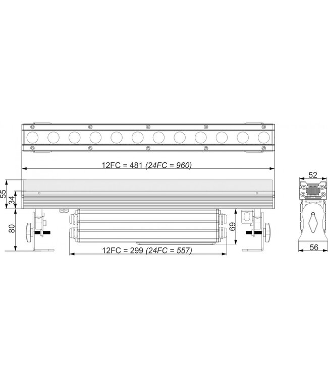 BRITEQ LDP colorbar 12FC