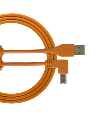 UDG UDG Ultimate Audio Cable USB 2.0 A-B Orange Angled 1m