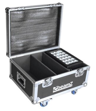 Beamz FL2 Flightcase voor 2x Star-Color 240 of 360