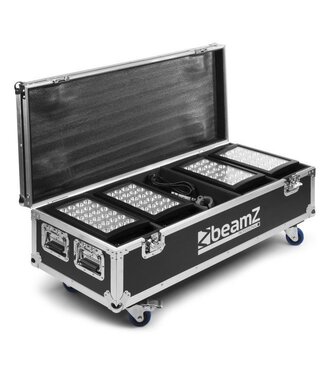 Beamz FL4 Flightcase voor 4x Star-Color 240 of 360