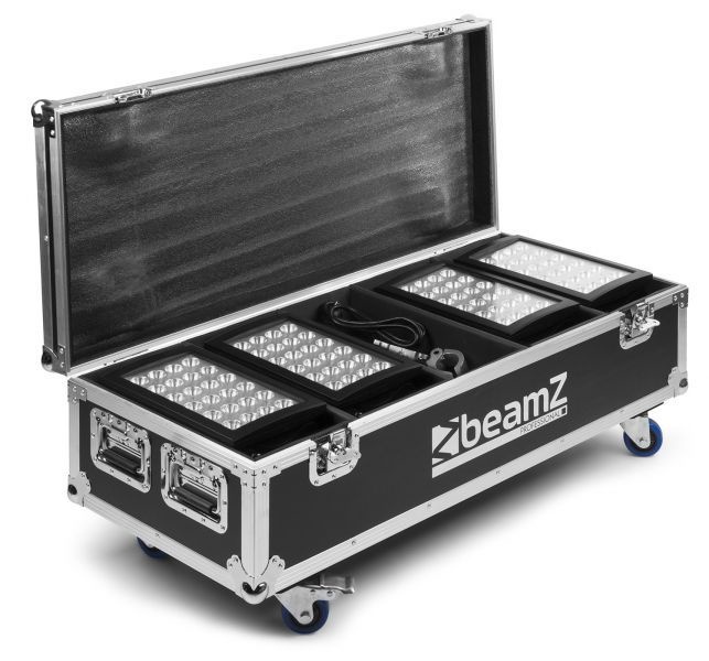 Beamz FL4 Flightcase voor 4x Star-Color 240 of 360