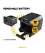 Beamz BBP54 set van 8 Uplights in flightcase
