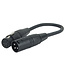 DAP DAP FLA37 - XLR 3P male - XLR 5P female kabel