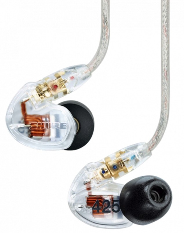 Shure SE425-CL-EFS inear monitors