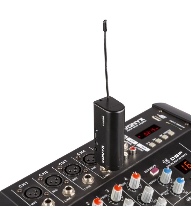 Vonyx WM552 plug-in draadloze microfoonset