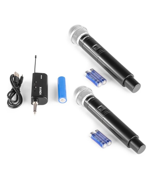 Vonyx WM552 plug-in draadloze microfoonset