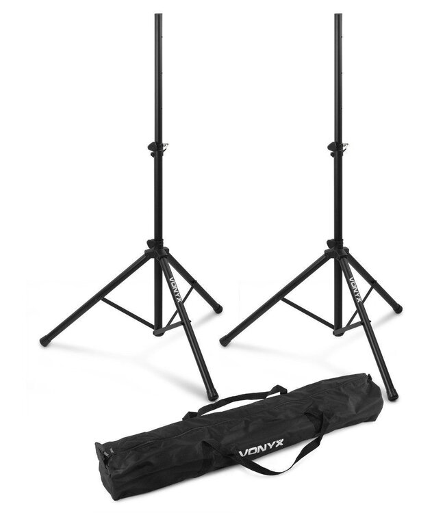 Vonyx Universele Luidsprekerstatief Set met Draagtas