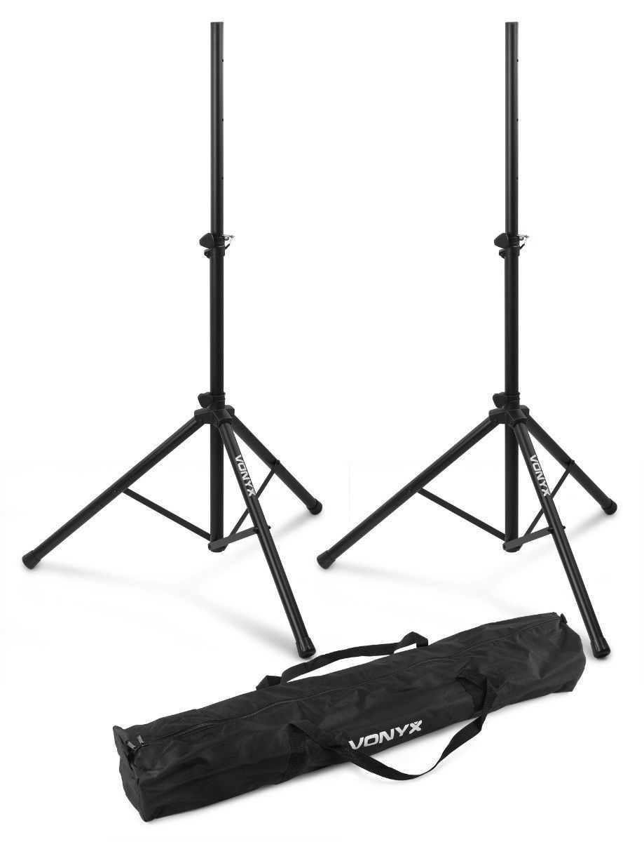 Vonyx Universele Luidsprekerstatief Set met Draagtas