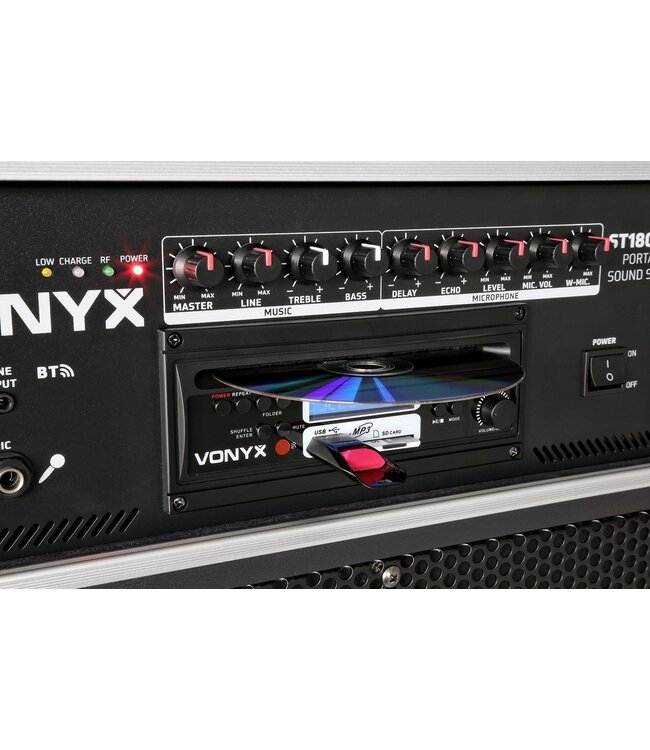 Vonyx ST180 draagbare accu speaker