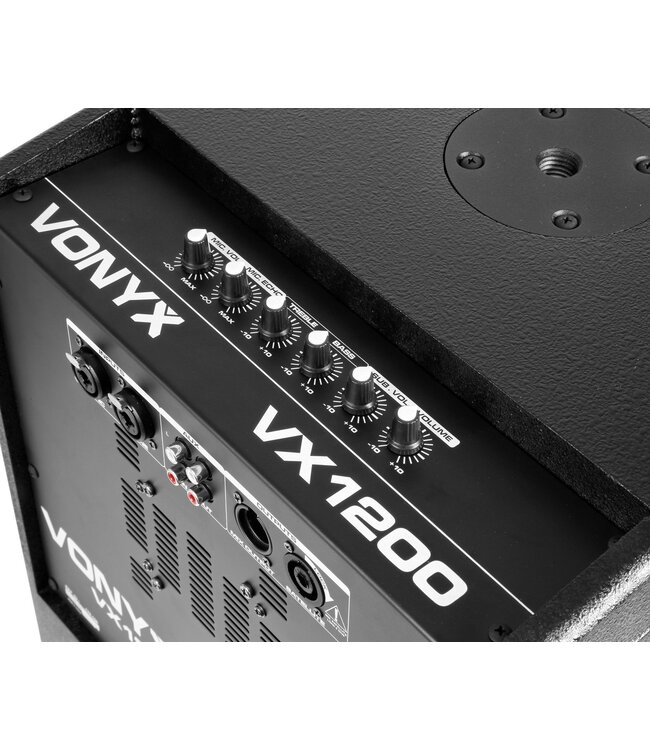 Vonyx VX1200 actieve 750W full range 2-weg speakerset