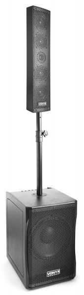 Vonyx VX1200 actieve 750W full range 2-weg speakerset
