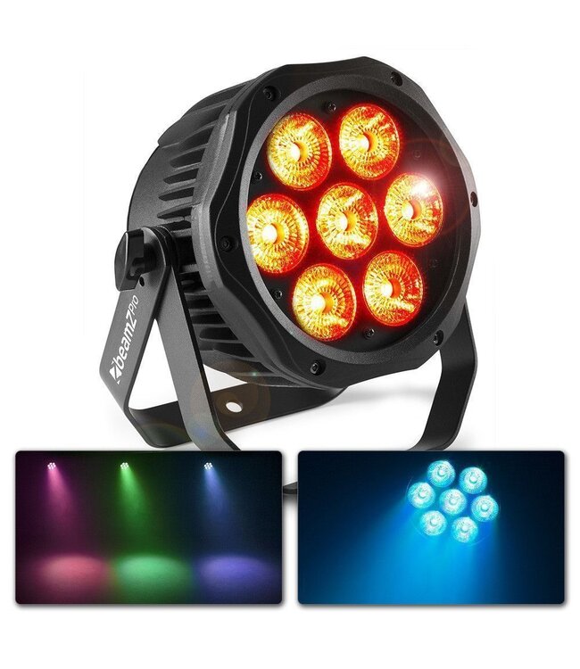 Beamz BWA410 aluminium LED PAR RGBW