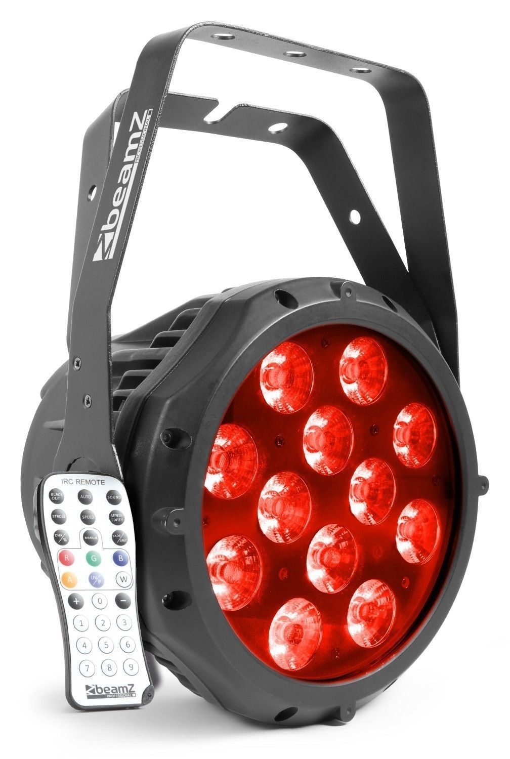 Beamz BWA412 aluminium LED PAR voor gebruik buiten