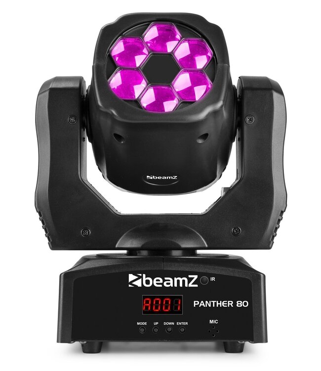 Beamz Panther 80 LED movinghead