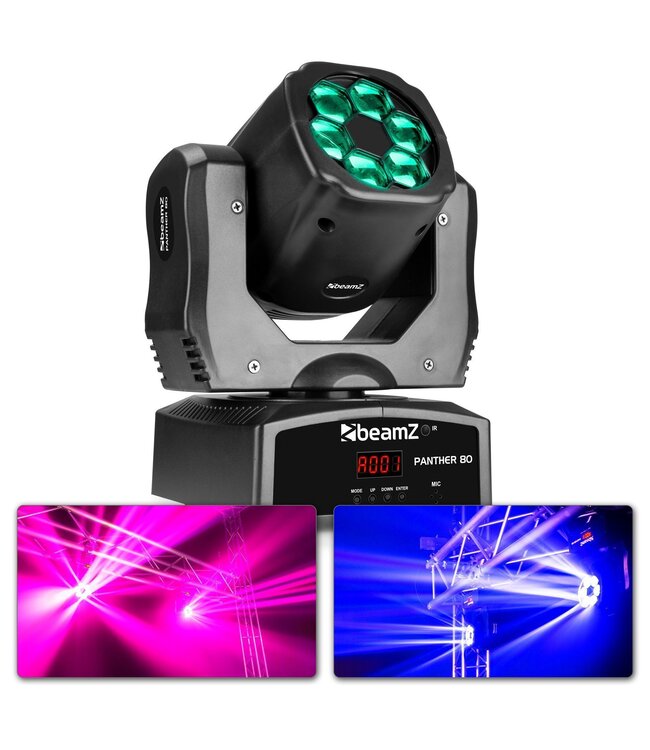 Beamz Panther 80 LED movinghead