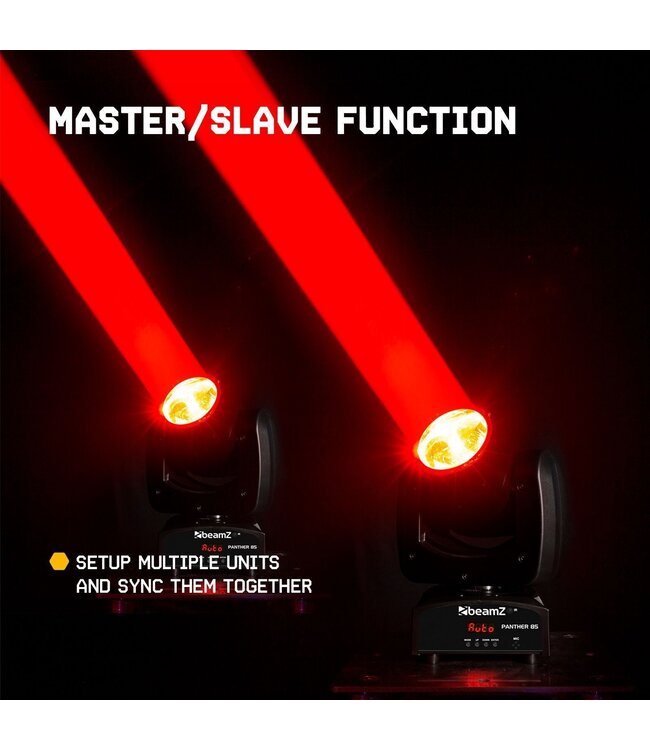 Beamz Panther 85 RGBW LED Beam movinghead
