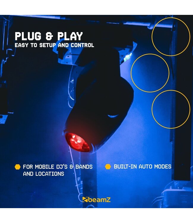 Beamz Panther 85 RGBW LED Beam movinghead
