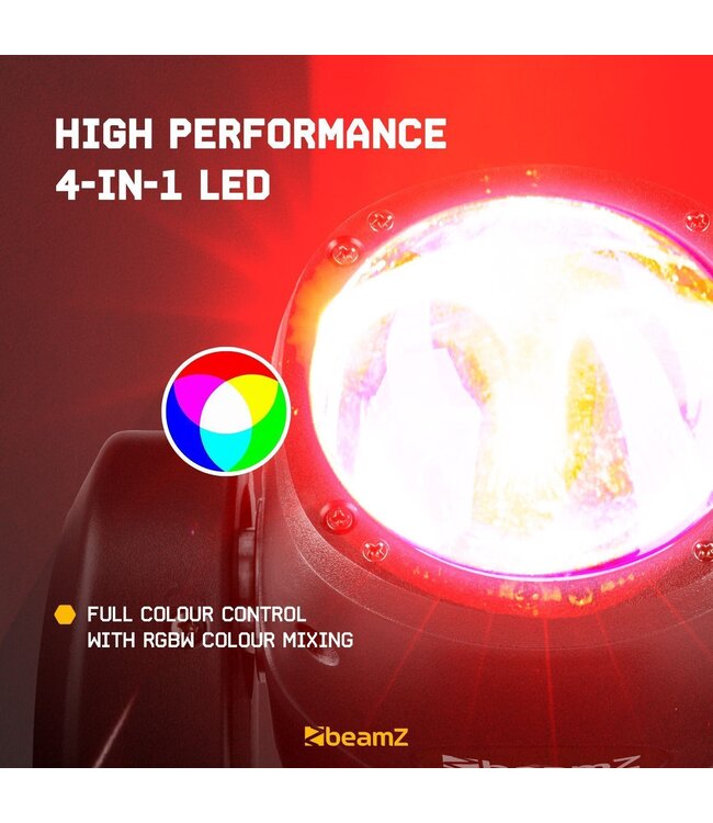 Beamz Panther 85 RGBW LED Beam movinghead