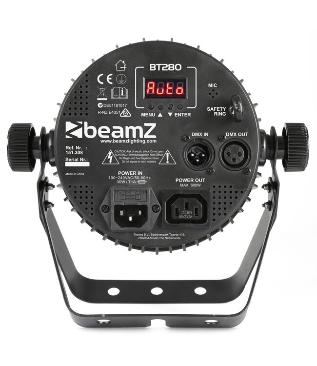 Beamz BT280 LED flatpar